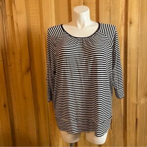 Coldwater Creek Women’s Plus Size 3/4 Length Sleeve Shirt Size 2X (20-22)